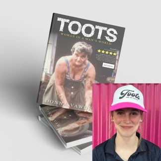 Toots physical book and Toots Cap